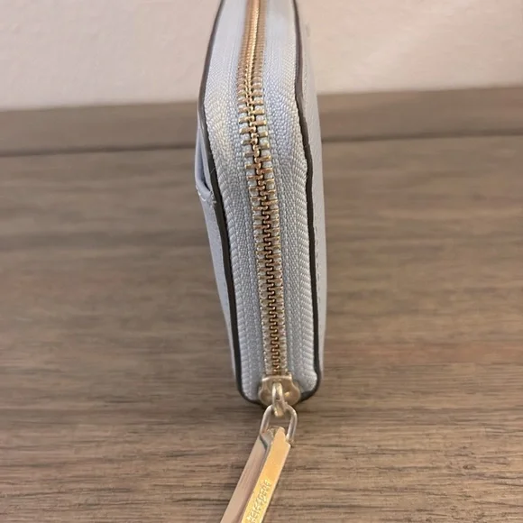 EUC [kate spade] Powder Light Blue Continental Zip-Around Long Wallet - Picture 11 of 14